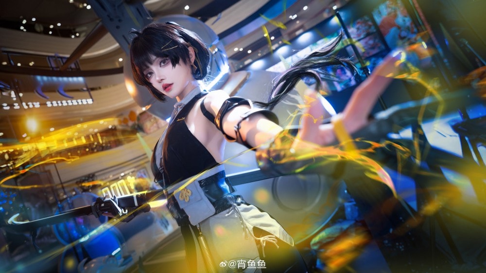 COSPLAY 漂泊者，路途还很遥远，继续前进吧 鸣潮 女漂泊者@宵鱼鱼