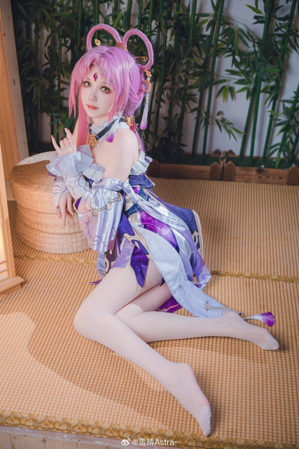 COSPLAY 罗浮太卜司之首，符玄，初次见面…不，该说久见了… 崩坏：星穹铁道@雪晴Astra-