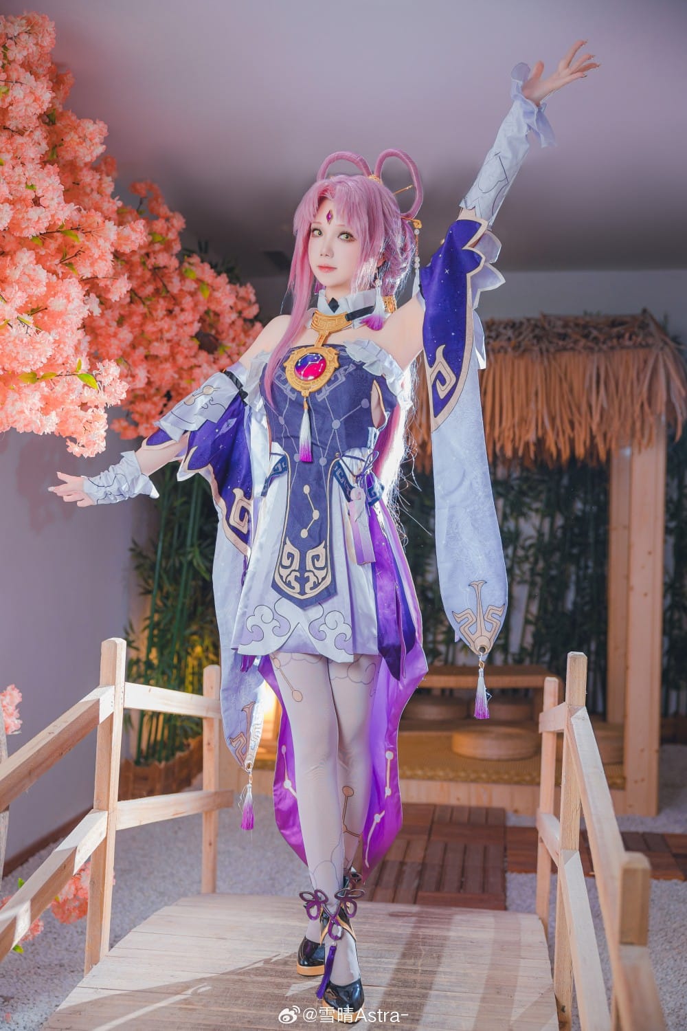 COSPLAY 罗浮太卜司之首，符玄，初次见面…不，该说久见了… 崩坏：星穹铁道@雪晴Astra-