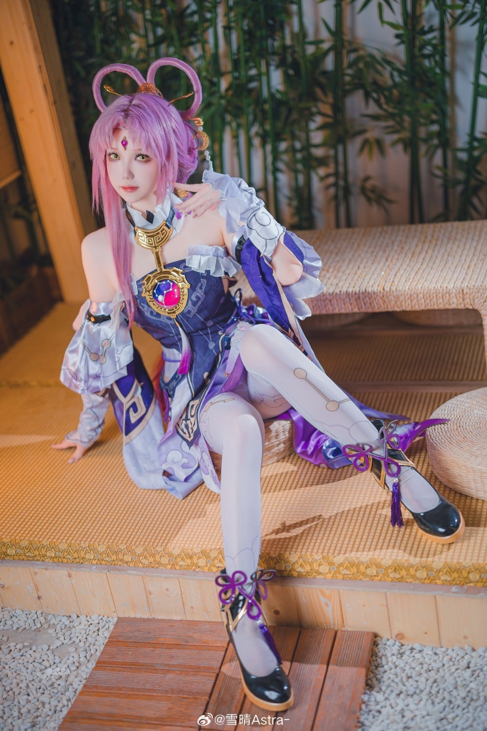 COSPLAY 罗浮太卜司之首，符玄，初次见面…不，该说久见了… 崩坏：星穹铁道@雪晴Astra-