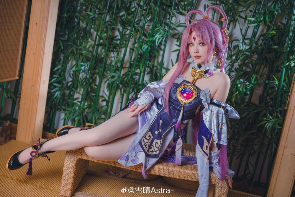 COSPLAY 罗浮太卜司之首，符玄，初次见面…不，该说久见了… 崩坏：星穹铁道@雪晴Astra-