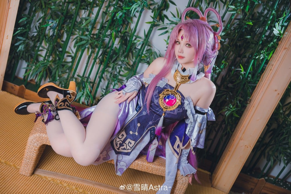 COSPLAY 罗浮太卜司之首，符玄，初次见面…不，该说久见了… 崩坏：星穹铁道@雪晴Astra-