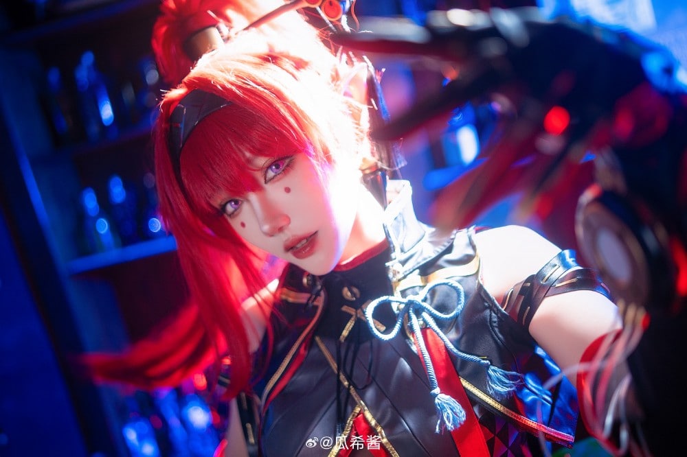 COSPLAY 为了对抗那些无处不在的罪恶…… 鸣潮 吟霖@瓜希酱