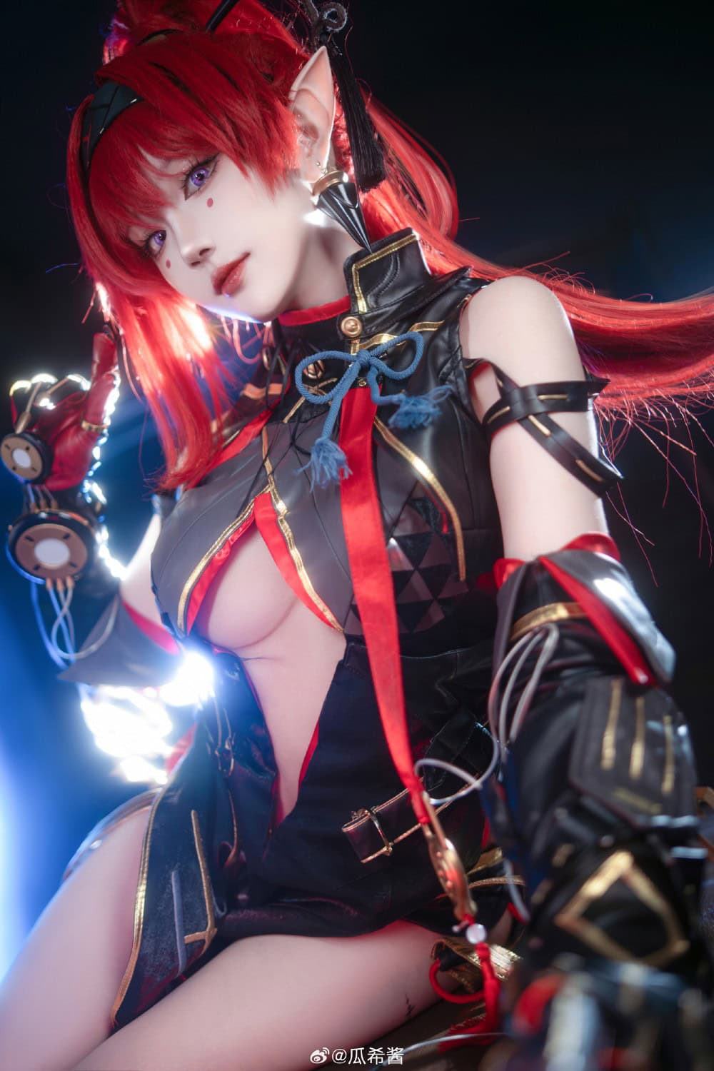 COSPLAY 为了对抗那些无处不在的罪恶…… 鸣潮 吟霖@瓜希酱