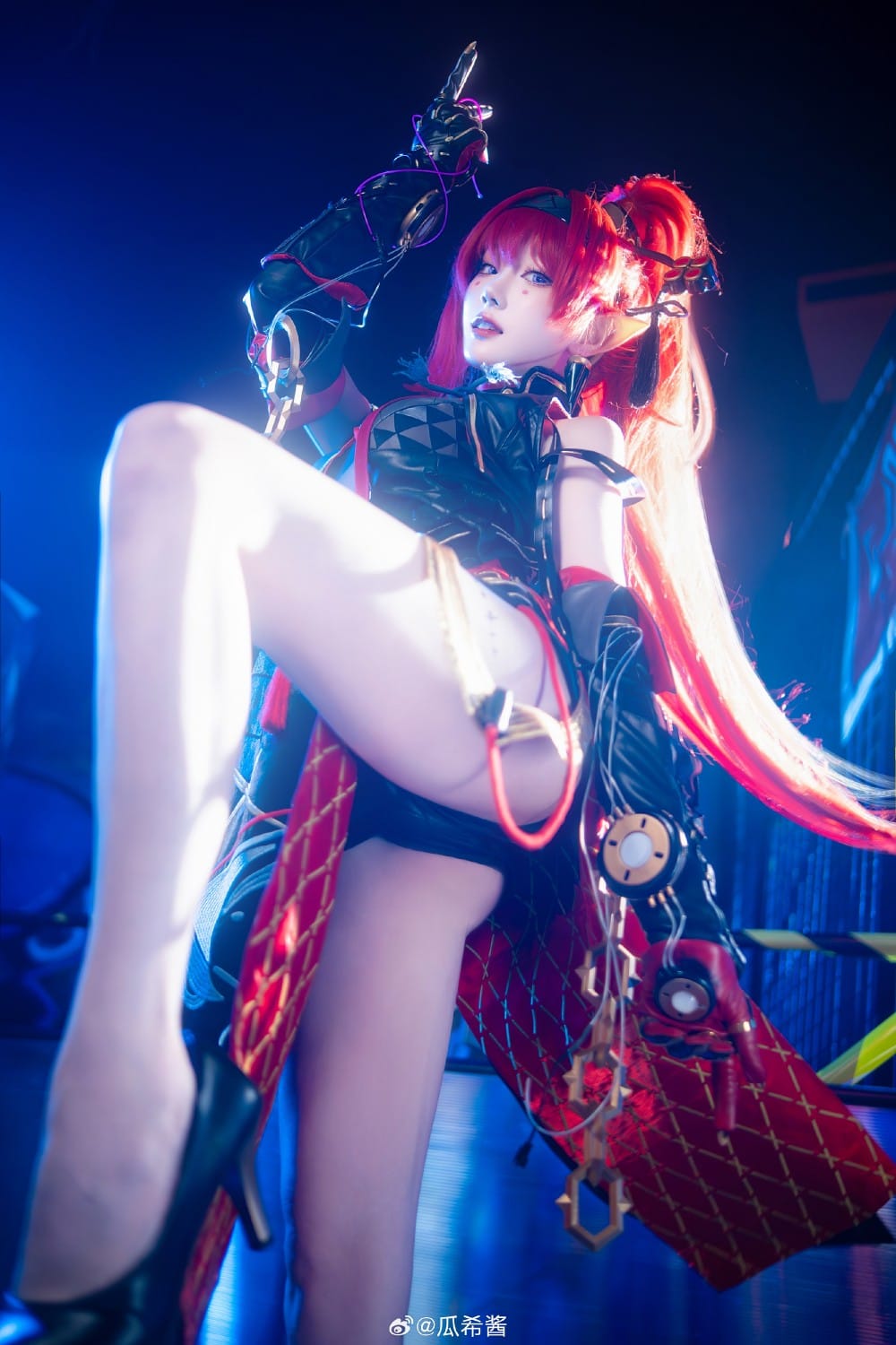 COSPLAY 为了对抗那些无处不在的罪恶…… 鸣潮 吟霖@瓜希酱