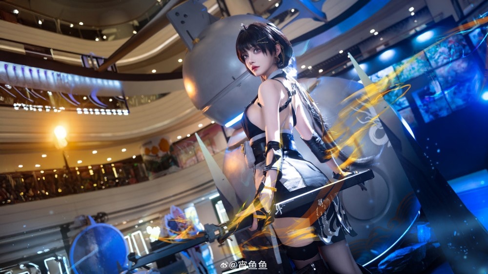 COSPLAY 漂泊者，路途还很遥远，继续前进吧 鸣潮 女漂泊者@宵鱼鱼