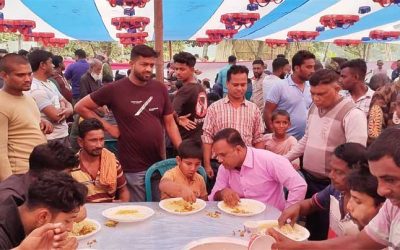 কুষ্টিয়া-২ আসনের সাবেক এমপি কামারুল আরেফিনের মায়ের কুলখানিতে জনতার ঢল