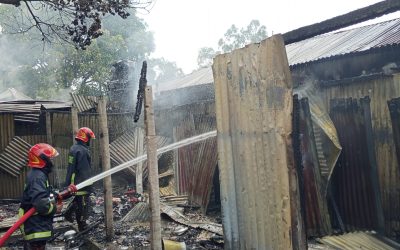টাঙ্গাইলে যৌনপল্লীতে ভয়াবহ অগ্নিকাণ্ড, ১২টি ঘর পুড়ে ছাই