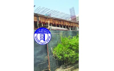 রাজউকের নোটিশ উপেক্ষা করে নিয়ম বহির্ভূত ভাবে বহুতল ভবন নির্মাণ (ল্যানকো ডেভেলপমেন্ট লি:)