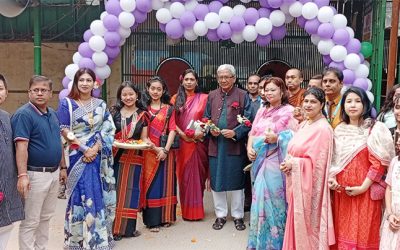 বনফুল আদিবাসী গ্রীনহার্ট কলেজে উৎসবমুখর ক্লাস পার্টি অনুষ্ঠিত