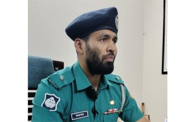 নিরলসভাবে কাজ করে যাচ্ছেন বাসন থানার অফিসার ইনচার্জ মোঃ কায়সার আহমেদ