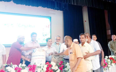 নওগাঁ সদর উপজেলায় কৃষি উপকরণ ও ত্রাণ বিতরণ কর্মসূচি অনুষ্ঠিত