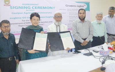 গাকৃবির সাথে গ্রামীণ ইউগ্রেনা’র চুক্তিপত্র স্বাক্ষরিত