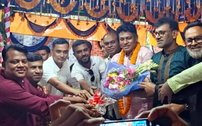 কেন্দ্রীয় যুবদলের মানবাধিকার সম্পাদক নির্বাচিত হওয়ায় অষ্টগ্রামে এডভোকেট মাহবুব আলম আক্তারকে সংবর্ধনা