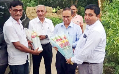 রাজশাহীর গোদাগাড়ীতে ইজিপিপি প্রকল্পের খাল পুনঃখনন কাজ পরিদর্শন করেন দুর্যোগ ব্যবস্থাপনা অধিদপ্তরের মহাপরিচালক রেজওয়ানুর রহমান