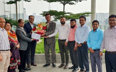 অফোরান এর পক্ষ থেকে পররাষ্ট্র উপদেষ্টা মহোদয় এর সাথে ফুলেল শুভেচ্ছা ও মতবিনিময় অনুষ্ঠিত