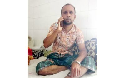 গাজীপুরে পুলিশ পাহারায় হাসপাতালের বিছানায় বসে সাংবাদিককে হত্যার হুমকি,দিলেন আসামী থানায় অভিযোগ