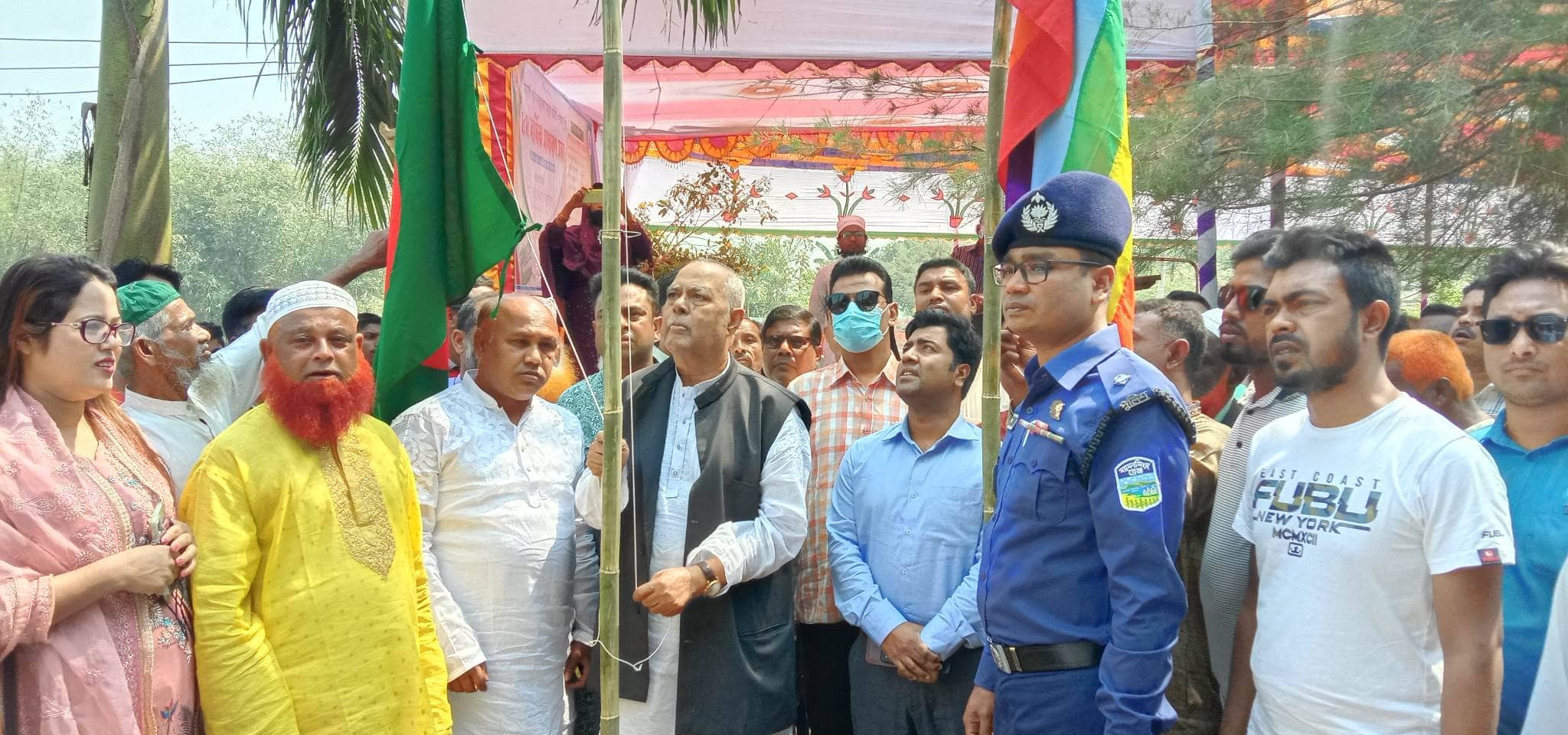 ঝিনাইগাতীর মহারশি পানি ব্যবস্থাপনা সমিতির বার্ষিক সভা ও নির্মাণ কাজের ভিত্তি প্রস্তর স্থাপন