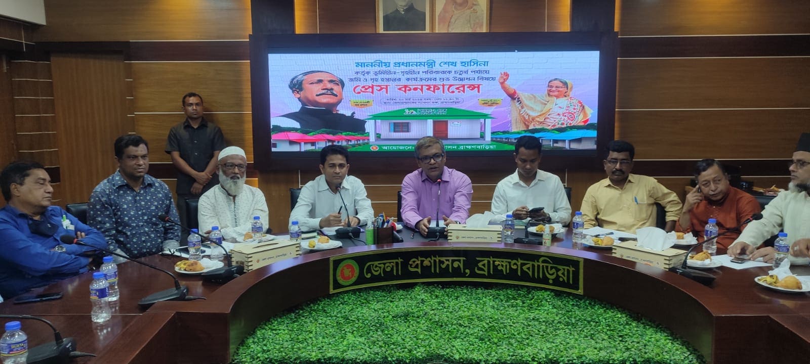 আশ্রয়নের ঘর পাচ্ছে ব্রাহ্মণবাড়িয়ার ৬৬২ টি ভূমিহীন ও গৃহহীন পরিবার