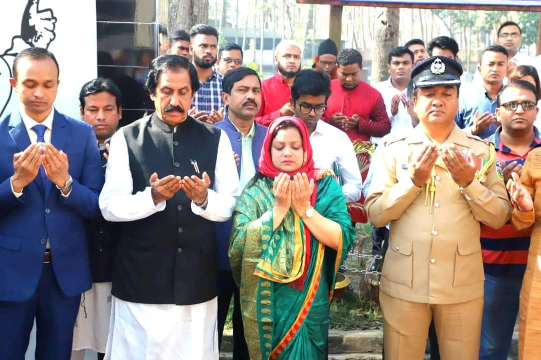 শেরপুরে পূর্ণ মর্যাদাই ঐতিহাসিক ৭ মার্চ ভাষণ দিবস পালিত