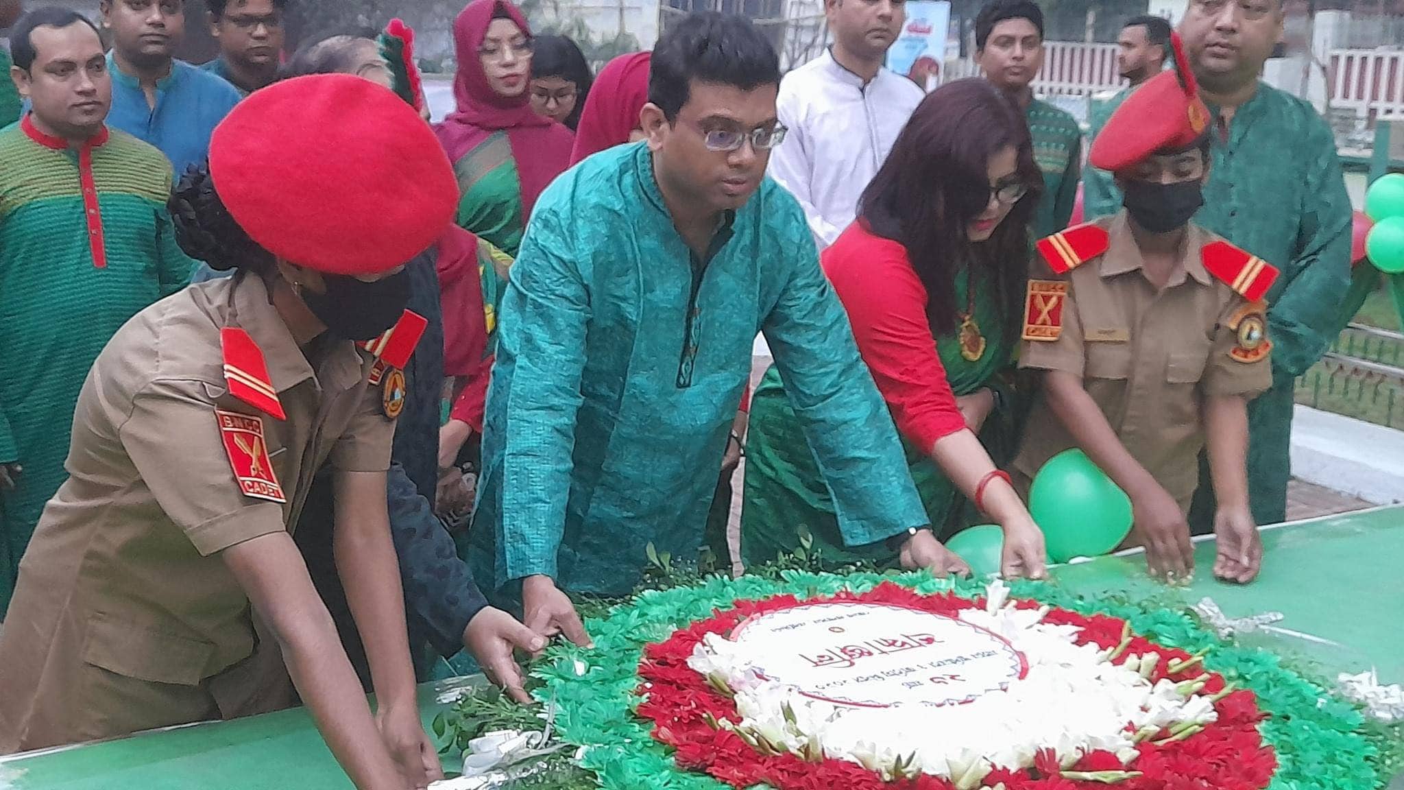 নরসিংদীতে যথাযোগ্য মর্যাদায় মহান স্বাধীনতা দিবস উদযাপন