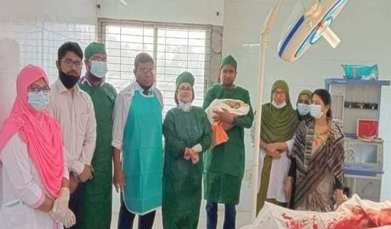 সুন্দরগঞ্জ উপজেলা স্বাস্থ্য কমপ্লেক্সে ১ম অস্ত্রোপচার