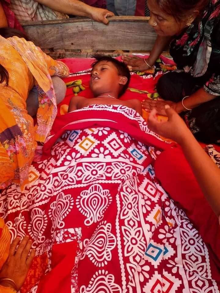 মিরপুরে গোসল করতে যেয়ে পানিতে ডুবে এক শিশুর করূণ মৃত্যু