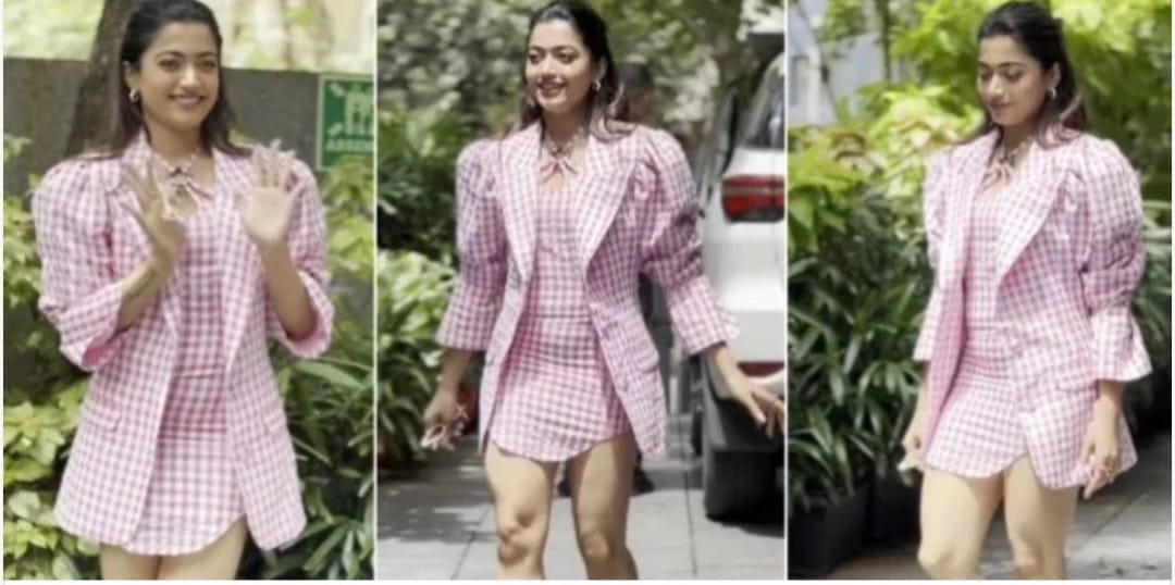 প্যান্ট পড়লেন না রাশমিকা !