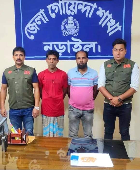 নড়াইলে ইয়াবাসহ দুই যুবক গ্রেফতার