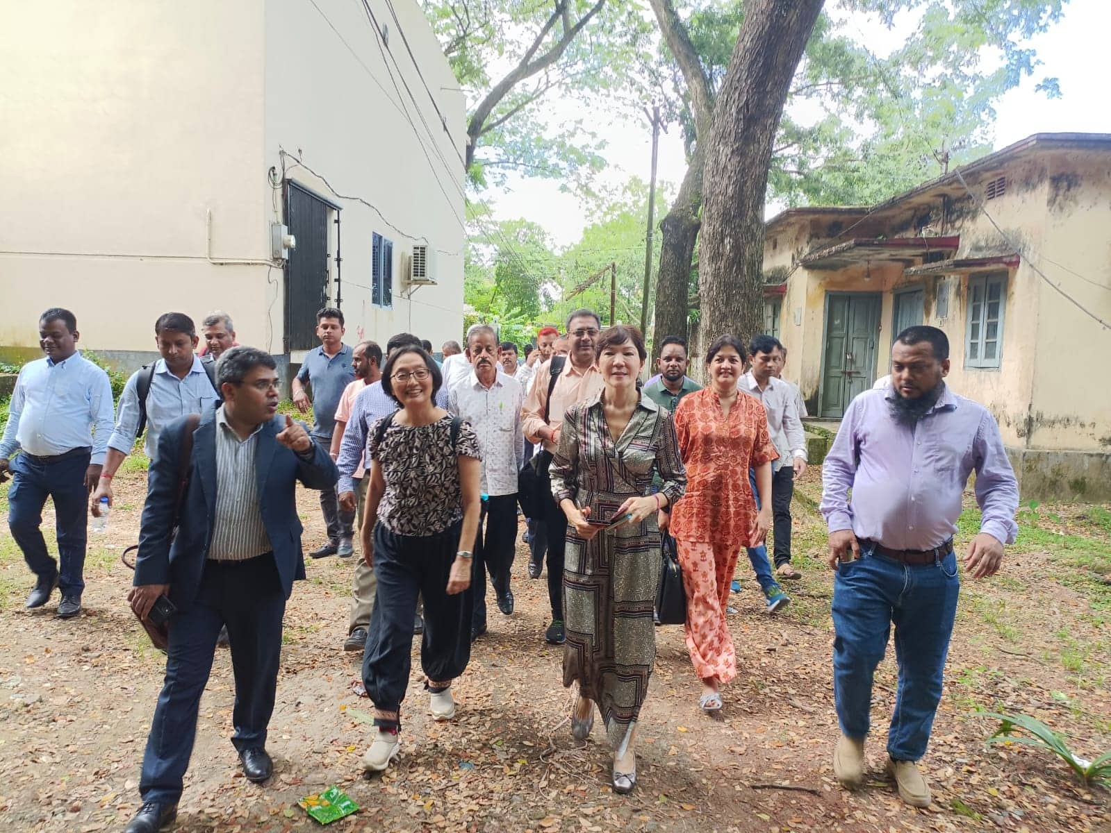 আখাউড়া স্থলবন্দরে বৈঠক করলেন জাতিসংঘের প্রতিনিধি দল