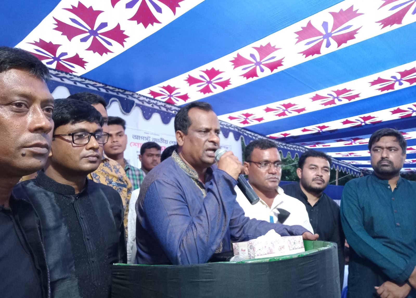 বিএনপি জামাত ষড়যন্ত্রের চেষ্ঠা করলে তাদের দাঁত ভাঙা জবাব দেওয়া হবে – এমপি আয়েন