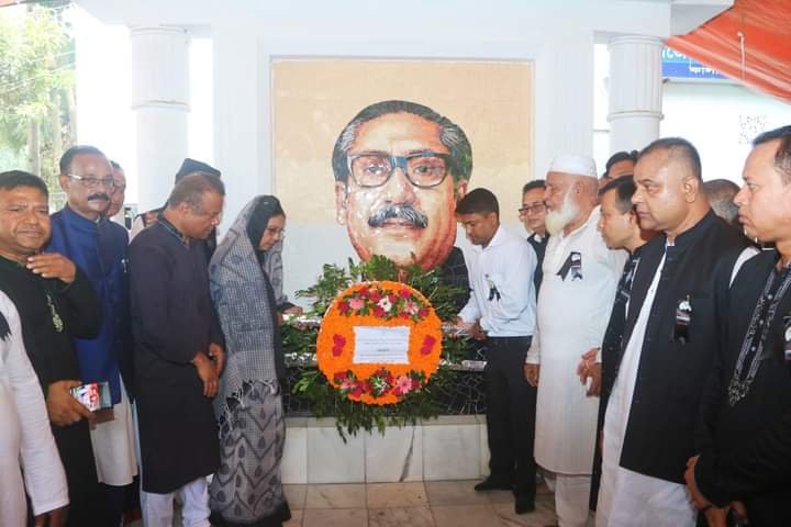 কালীগঞ্জে যথাযথ মর্যাদায় পালিত হলো ৪৮তম জাতীয় শোক দিবস
