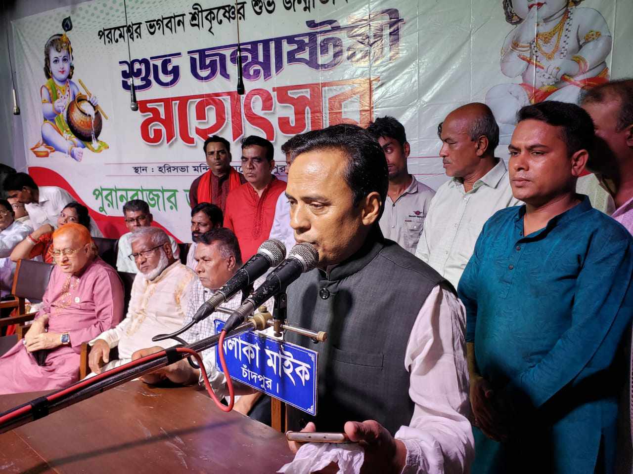 শেখ হাসিনার নেতৃত্বে আজ বাংলাদেশ সাম্প্রদায়িক সম্প্রীতির রোল মডেল: সুজিত রায় নন্দী