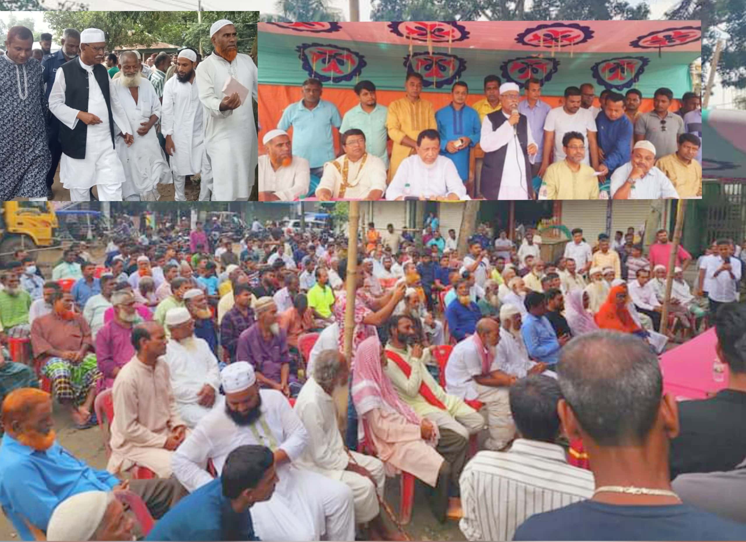 সখীপুরে জোয়াহেরুল ইসলাম এমপির গণসংযোগ : পথসভা