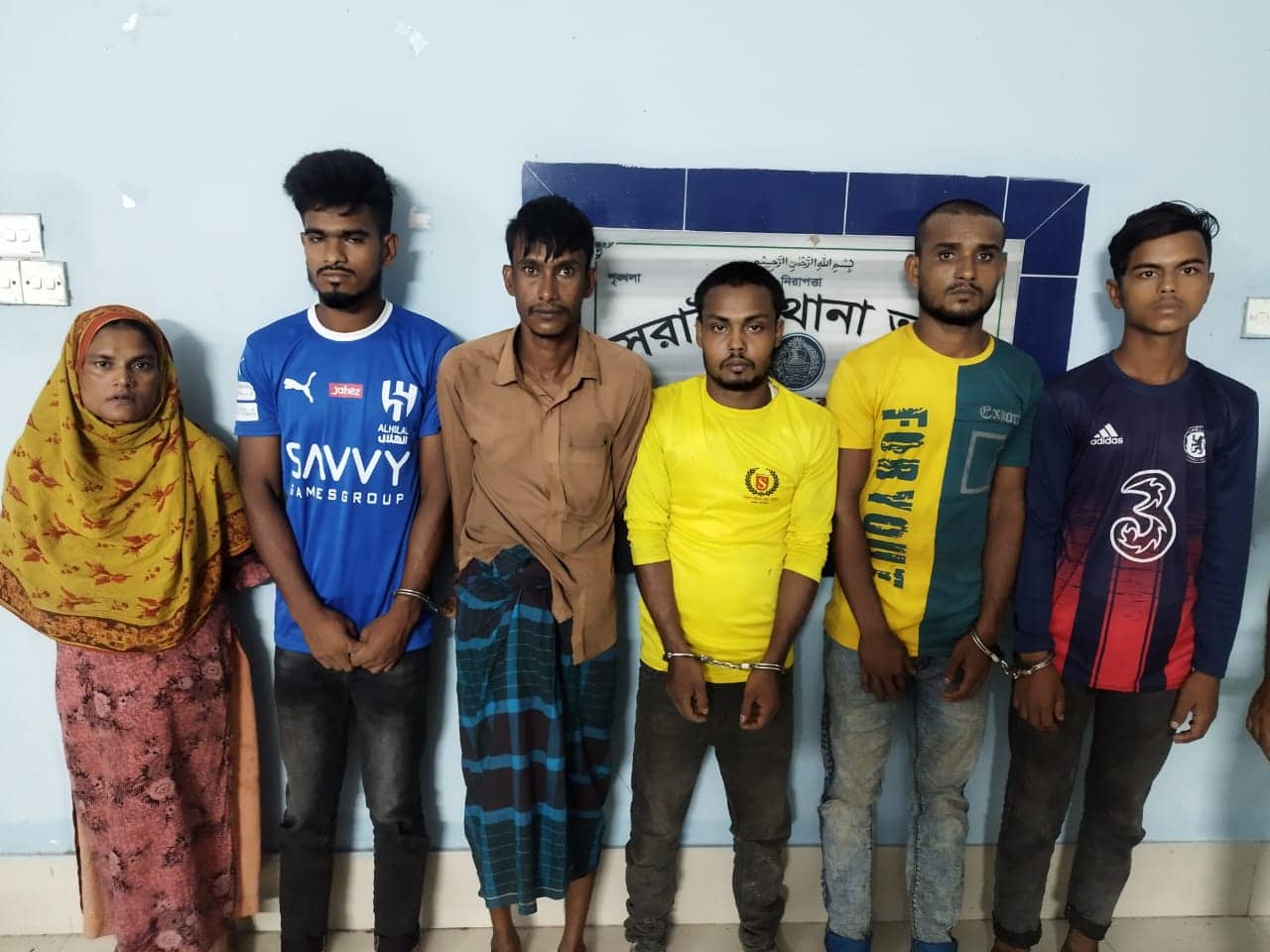 সরাইলে আন্তঃজেলা অটোরিকশা চোর চক্রের ৬ সদস্য আটক