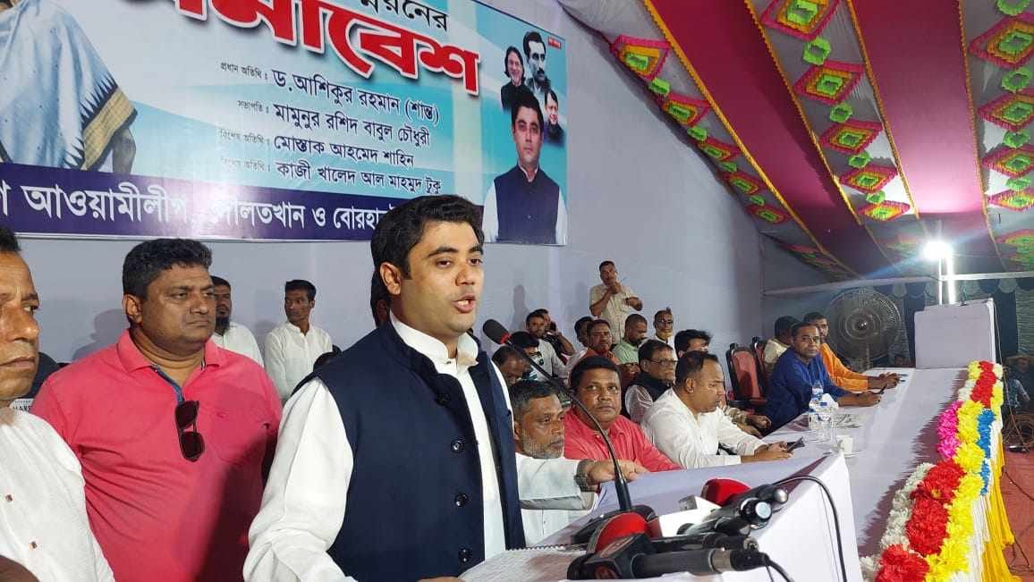ভয়ভীতি দেখিয়ে শেখ হাসিনাকে ক্ষমতা থেকে সরানো যাবেনাঃ ভোলায় ড. আশিকুর রহমান শান্ত