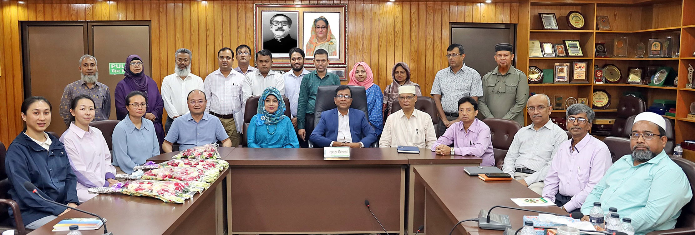 চায়না প্রতিনিধি দলের বারি পরিদর্শন