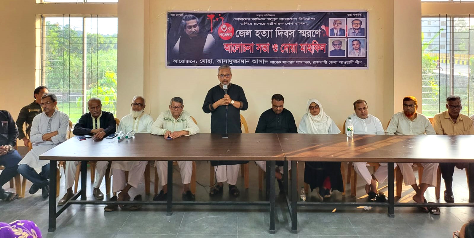 খুনীচক্রের দোসরদের মোকাবেলায় ঐক্যবদ্ধ থাকতে হবে: আসাদ