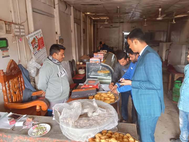 মেলান্দহে মোবাইল কোর্টের অভিযানে  অর্থ ও কারাদণ্ড প্রদান