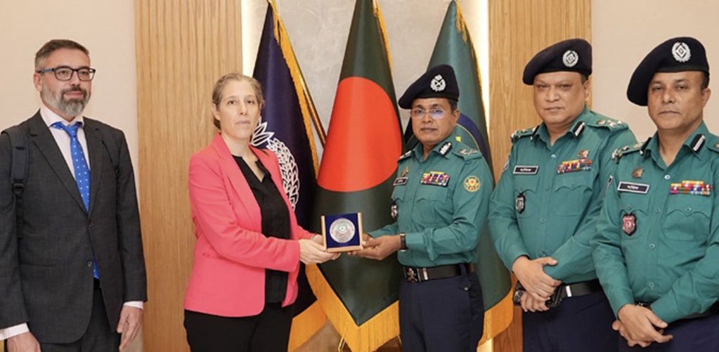 ডিএমপিতে মার্কিন প্রতিনিধিদল