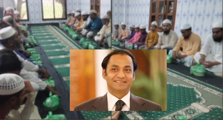 মানিকগঞ্জে ২ হাজার রোজাদারকে ইফতার করালো বসুন্ধরা গ্রুপ।