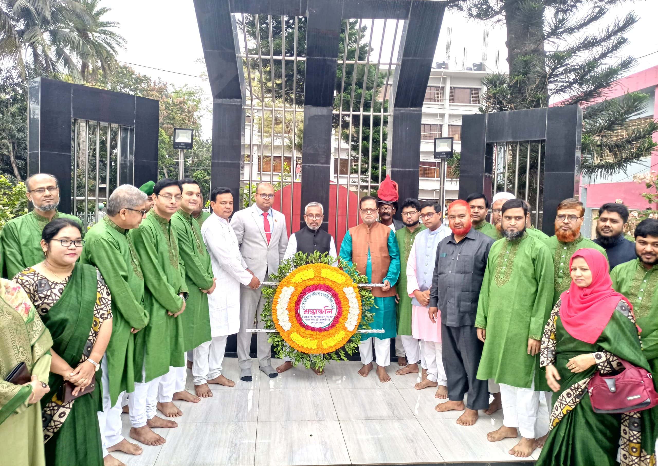 পবায় যথাযোগ্য মর্যাদায় মহান স্বাধীনতা ও জাতীয় দিবস উদযাপিত