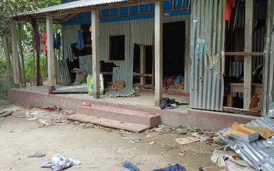 রায়পুরা হামলার ঘটনায় বৃদ্ধ মৃত্যু; পুরুষশূন্য প্রতিপক্ষের বাড়ি ঘরে হামলা ভাঙচুর লুট