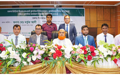 সিরাজগঞ্জে সিএমএসএমই ক্লাস্টার বিষয়ক কর্মশালা অনুষ্ঠিত