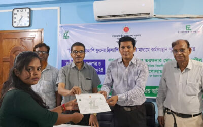 রাজশাহীতে সনদ ও ভাতা পেলেন ফ্রিল্যান্সিং প্রশিক্ষণার্থীরা