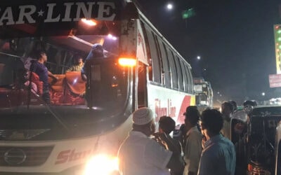 ভালুকায় বাসচাপায় বৃদ্ধ নিহত