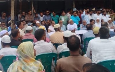 কলাপাড়ায় বিএনপি’র শান্তি সভা
