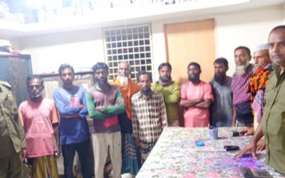 সাতক্ষীরা রেঞ্জ বনবিভাগের অভিযানে বনদস্যুদের কবল থেকে ১০ জেলে উদ্ধার