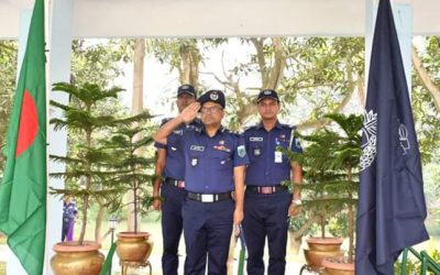 নওগাঁ জেলা পুলিশের বিভাগীয় পদোন্নতি প্যারেড ও পরীক্ষা অনুষ্ঠিত