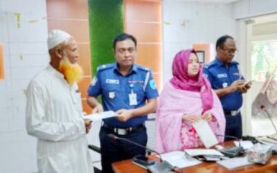 কালীগঞ্জে জুলাই স্মৃতি ফাউন্ডেশনের ১১ লাখ টাকার চেক ও ৫ লক্ষ্য টাকার সঞ্চয়পত্র বিতরণ